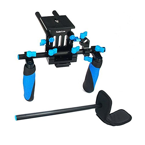 Koolertron - DSLR VCR magn toscope vid o Rig Kit paule de montage Shoulder Mount Pour DSLR Camera DV cam scope HDV Pour Canon 550D 500D 60D 50D 5D 40D 5D2 5D3 1Ds Nikon D700 D300 D200 D90 D3100 D7000 D5000 D3100 D3000 Fuji Olympus Pentax SLR D Koolertron - DSLR VCR magn toscope vid o Rig Kit paule de montage Shoulder Mount Pour DSLR Camera DV cam scope HDV Pour Canon 550D 500D 60D 50D 5D 40D 5D2 5D3 1Ds Nikon D700 D300 D200 D90 D3100 D7000 D5000 D3100 D3000 Fuji Olympus Pentax SLR D