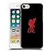 Produktbild Head Case Designs Offizielle Liverpool Football Club Logo Rot Und Schwarz Liver Bird Harte Rueckseiten Huelle kompatibel mit iPhone 7 / iPhone 8