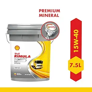 Shell Rimula R4 15W-40 API CI4 Plus Heavy Duty Diesel Engine Oil (7.5L)