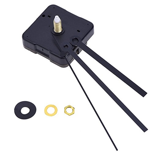 WINOMO Leise Uhrwerk mit 3 Zeiger für DIY-Uhr Ersatz - 2