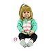 Price comparison product image HERME Real Looking Reborn Toddler Doll Realistic Lifelike Baby Girl Presents