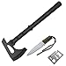Produktbild OS4you *3er SWAT-Set* großes Multifunktions Downrange Tomahawk M-48 AXT Beil Messer Cutter Camping + Paracord-Dolch + 12in1 Survival-Card