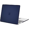 MOSISO Case Only Compatible with Microsoft Surface Laptop Go 3/2/1 12.4 inch 2023 2022 2020 Release (models: 2013 & 1943), Protective Plastic Hard Shell Case Cover, Navy Blue