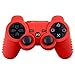 Produktbild rot Tasche Hülle Gel Case Cover für SONY PS3 Remote Controller