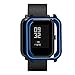 Produktbild bloatboy Kompatibel mit Xiaomi Huami Amazfit Bip Youth/Lite Watch Cover Schutzhülle Hülle, Kratzfeste Ultraflache TPU Schutzhülle (Dunkelblau)