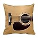 Spruce Top Acoustic Guitar Throw Pillows Custom Throw Pillow Case Personalized Cushion Cover Pillowcase Square Pillow Cover 18x18