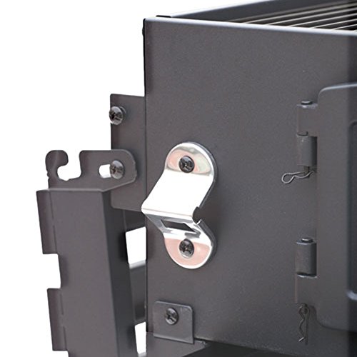 TAINO® XL Smoker BBQ GRILLWAGEN Holzkohle Grill Grillkamin Standgrill Räucherofen - 5