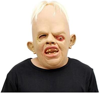 XGMSD Novelty Latex Rubber Creepy Scary Ugly Baby Head The Goonies Sloth Mask Halloween Party Costume (2 Pack)