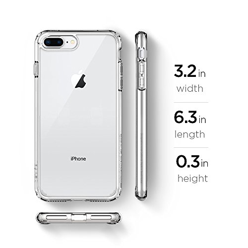 Spigen iPhone 8 7Plus Ultra Hybrid 2  Funda con tecnolog  a de amortiguaci  n de aire y protecci  n h  brida contra ca  das  transparente reviews Spigen iPhone 8 7Plus Ultra Hybrid 2  Funda con tecnolog  a de amortiguaci  n de aire y protecci  n h  brida contra ca  das  transparente
