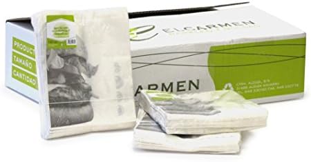 Papers The Carmen Bag Burguer Antigrasa, Paper, White, 6.5 x 21 cm