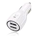 Produktbild Bescita Neues Auto-Ladegerät, 5.1A Adapter 2-Port USB Auto-Ladegerät für Android / iOS / MP4 / PSP / GPS / Bluetooth, Weiß