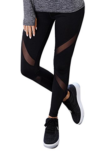 Blinkin Sexy Mesh Patchwork yoga gym and active sports fitness Black Leggings tights For Women / Girls(3 sizes L , XL and XXL) RS.649 (61.00% Off) - Amazon