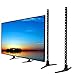 Produktbild tcatec Höhenverstellbar TV Halterung Standfuß, 32-55 Zoll TV Ständer Fernsehtisch(Max.45kg Tragkraft), Tischstand Wohnwagen Bodenstand Rack, für Wall LED LCD Plasma Flachbildschirm - Schwarz