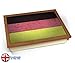 Produktbild Germany World Cup Flag Cushion Lap Tray Kissen Tablett Knietablett Kissentablett - Holz Effekt Rahmen
