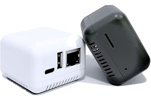 LOYALTY-SECU Mini Network Print server for USB 2.0 Printer White