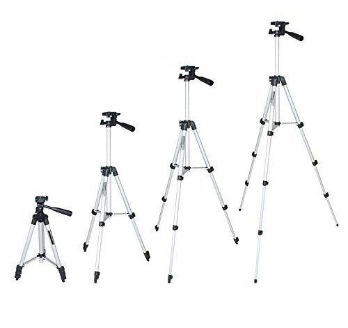 Mejor Trípode de cámara ultraligero con estuche de transporte para
cámara digital y videocámara, cortesía de Emater en Amazon