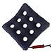 Produktbild Wei-d Neun Löcher Luftpolster PVC aufblasbare Rollstuhlkissen Medical Rollstuhl Sitz Matratze Anti Dekubitus verhindern, dass deellenus ideal für längere sitzen mit Pumpe , dark blue