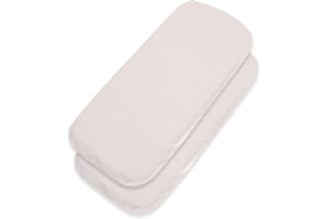 TititNins® - Pack 2ud.Sabana Bajera Capazo para Bugaboo Fox 5 | Funda Colchón Protector Cuco Carrito Bebe | ALGODÓN | 100% Algodón Certificado Oeko-Tex® Organic Cotton