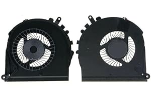 YUYUE ELECTRONIC Remplacement du Ventilateur de Refroidissement du processeur Compatible avec Le pavillon de Jeu HP 17 - CD 17 - cd0010nr TPN - c142