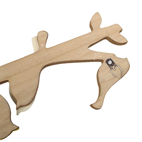 Taiycyxgan Retro Kreative Hakenleiste Kleiderhaken Garderobehaken Wandgarderobe Wandhaken Handtuchhaken Edelstahl - 3
