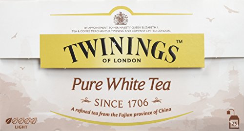 Twinings of London Té Blanco 25 saquitos