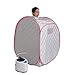 Produktbild POEO Dampfsauna,Tragbar 2L Haushalt Aufblasbare Sauna Therapeutische Heimsauna für Entspannung 220V
