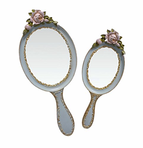 Dekowonderland Blumenkörbe 2er Set – Metall, Antikbraun, Landhausstil, Zum Bepflanzen Oder Dekorieren, Großer & Kleiner Korb