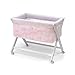 Cambrass 46 x 78 cm Wooden Crib X with Fabrics Collection Toile (Pink)