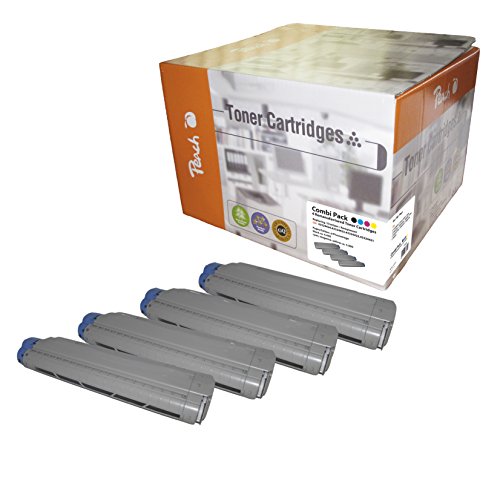 Preisvergleich Produktbild Peach Spar Pack Tonermodule kompatibel zu OKI 4332xxxx