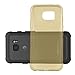Produktbild Cadorabo Hülle für Samsung Galaxy S7 Active - Hülle in TRANSPARENT Gold – Handyhülle aus TPU Silikon im Ultra Slim 'AIR' Design - Silikonhülle Schutzhülle Soft Back Cover Case Bumper