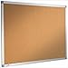 Price comparison product image 1200 x 1200mm Aluminium Framed Cork Notice Boards