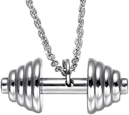Men's Stainless Steel Chain Necklace Sliver Gold Pendant Necklace