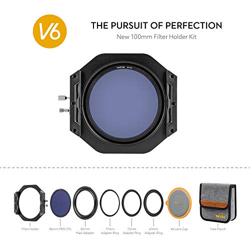 Porte Filtre NiSi Système 100mm V6 avec Filtre CPL NC Landscape Porte Filtre NiSi Système 100mm V6 avec Filtre CPL NC Landscape