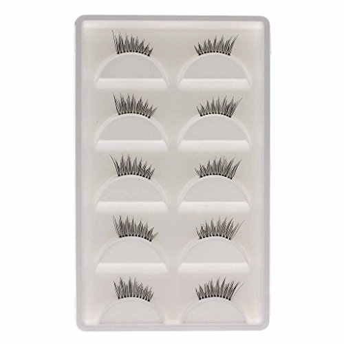HuntGold Women Handmade Upper Half False Long Eyelashes Eye Lashes Cosmetic Makeup Beauty Tool
