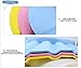 ibepro® Safe Shampoo Shower Bathing Protection Soft Cap Hat for Toddler's, Baby ,Children & Kids to Keep the Water Out of Their Eyes & Face (Yellow)
