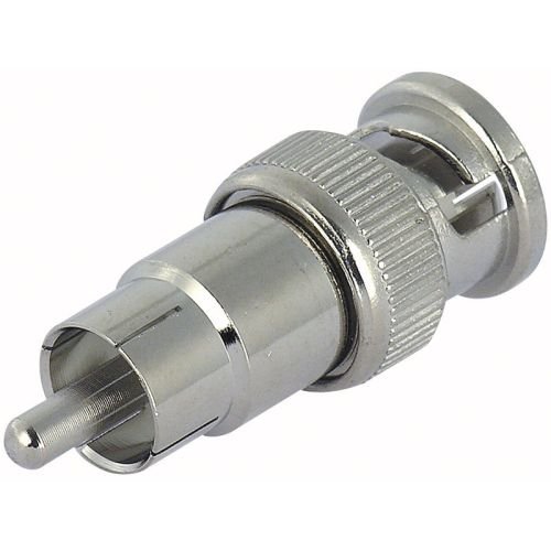Preisvergleich Produktbild Adapter BNC Male auf Cinch Male 75 Ohm