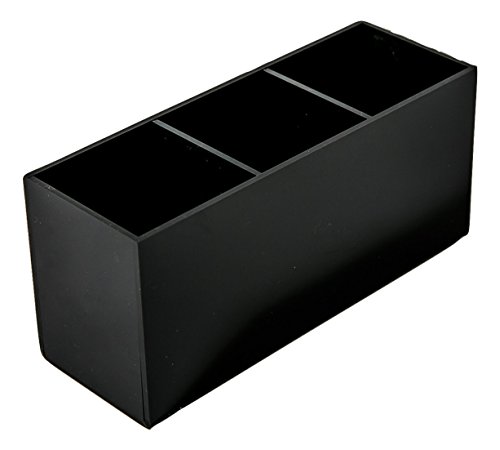 Makeup Buersten Halter Organiser | 3 Fach Acryl Kosmetika Buersten Aufbewahrung | Von N2 Makeup Co - 5