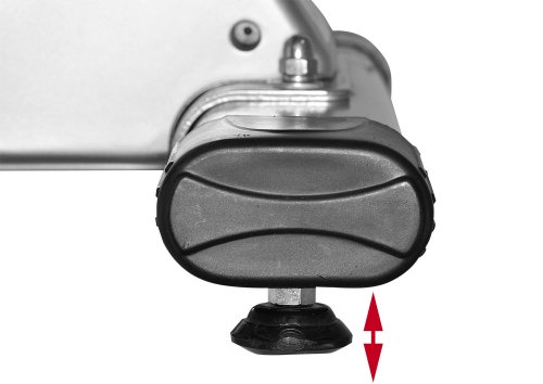 Christopeit Ergometer EMS 3, Silber Schwarz - 6