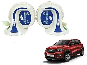 Kozdiko Mocc Car 18 in 1 Digital Tone Magic Horn Set of 2 for Renault Kwid