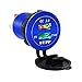 Produktbild HLH-Motorcycle Accessories Dual USB Car Charger QC3.0 Schnellladegerät 30 Watt Aluminiumlegierung wasserdicht USB Port Ladegerät für Telefon GPS Sinnvoll (Color : Blue, Style : Green Light)