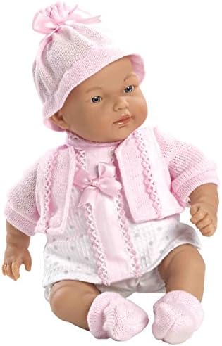 Arias 26 cm Elegance Cloe Try Me Doll with Laughter Mechanism (Pink/White)