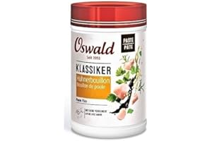 EBANEY Oswald Bouillon de poulet en pâte (spécial), 1 kg - Pâte concentrée de bouillon de volaille à la manière suisse, bouquet intensif de volaille, arôme fort équilibré