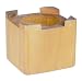 Produktbild GAH-Alberts 140489 Bett-Erhöher - Hartholz, 100 x 100 x 100 mm, Loch: Ø 75 mm, Bohrtiefe: 18 mm, Set 4 Stück