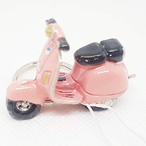 Preisvergleich Produktbild Signes 58476SG Schlüsselanhänger Vespa, Kunstharz, Rosa, 4 cm