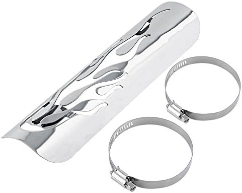Muse Eye Motorcycle Exhaust Muffler Flame Heat Shield Heat Protection Cover