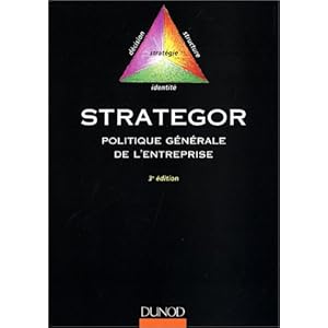 Stratégor : Politique générale de l'entreprise