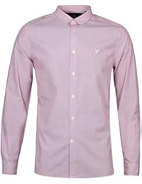 Lyle & Scott Ruby Fine Stripe Penny Collar Shirt-LARGE