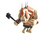 LEGO Castle - Sammelfigur Riesentroll - Ork aus Set 7036 (Zwergenmine) + seltene Fabuland-Axt - Lego