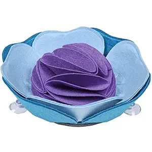 Meri SHOPP Safety Pet Snuffle Mat Dog Feeding Treat Dispenser 40x10cm Pets Mats Purple