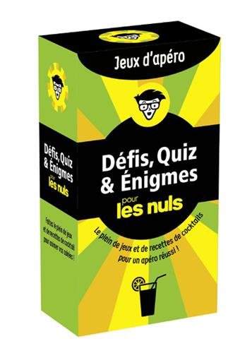 Download Défis, Quiz et Énigmes pour les Nuls Jeux d'apéro Download Défis, Quiz et Énigmes pour les Nuls Jeux d'apéro